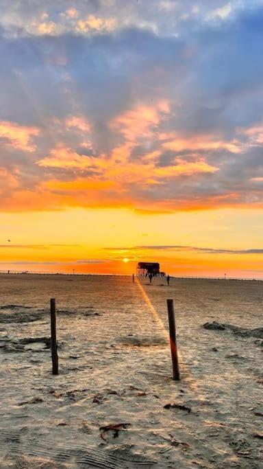 Luv & Lee Waterkant Ferienwohnung Spo Sankt Peter-Ording Eksteriør bilde