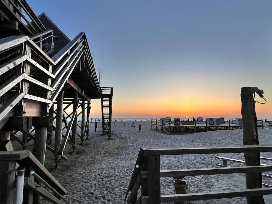 Luv & Lee Waterkant Ferienwohnung Spo Sankt Peter-Ording Eksteriør bilde